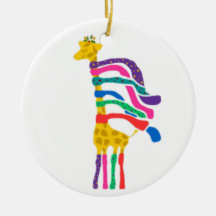 Christmas Giraffe Ornament