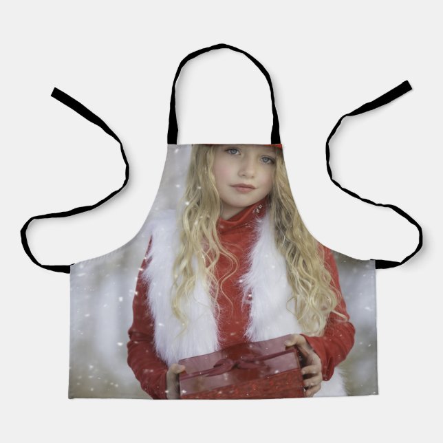 Christmas Girl Apron (Front)