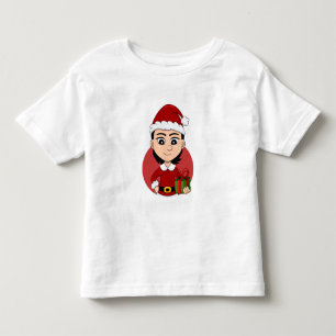 Christmas-girl-head-03.png Toddler T-shirt