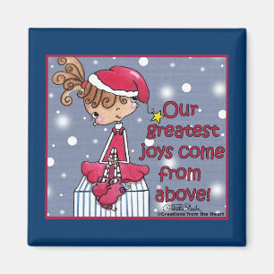 Christmas Girl-Joy From Above Magnet