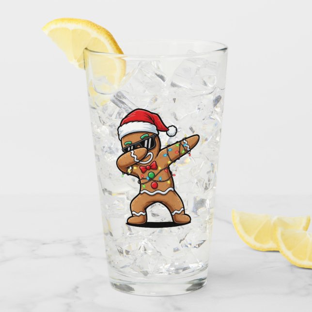 Christmas Glass Cup (Front Ice)