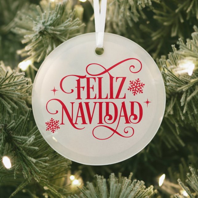 Christmas Glass Tree Ornament (Insitu)