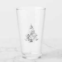 Christmas Glass Tumblers style and design