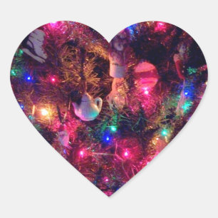 'Christmas Glow' Stickers