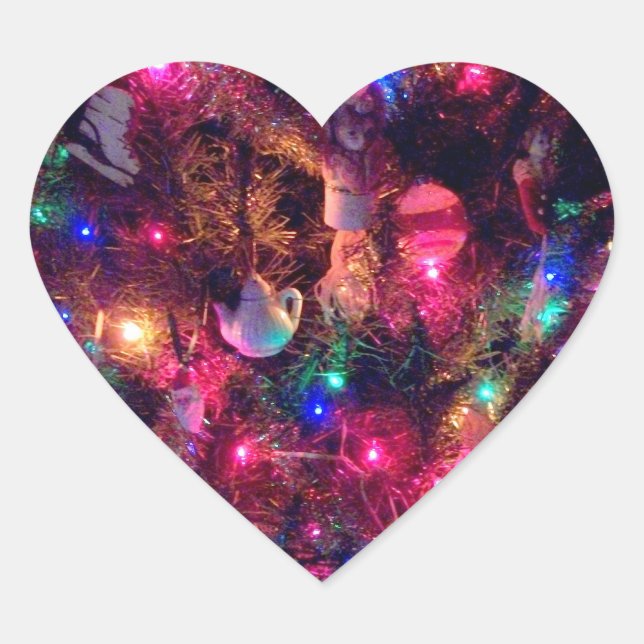 'Christmas Glow' Stickers (Front)