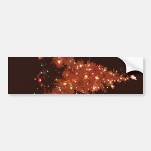 Christmas Glowing Bumper Sticker