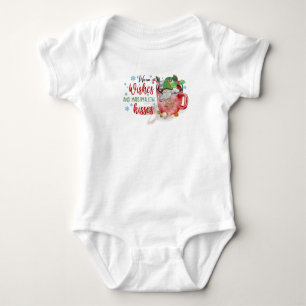 Christmas Gnome  Baby Bodysuit