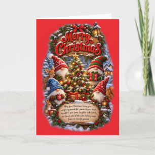 Christmas Gnome Christmas Card