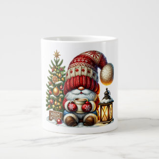 Christmas gnome cozy Christmas cozy gnome Wishes Large Coffee Mug