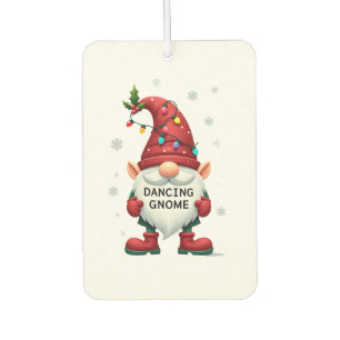 Christmas Gnome Dancing Gnome Family Christmas (2) Air Freshener