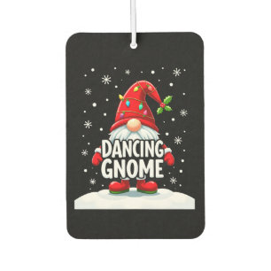 Christmas Gnome Dancing Gnome Family Christmas (5) Air Freshener