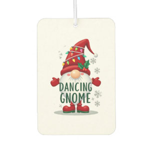 Christmas Gnome Dancing Gnome Family Christmas (6) Air Freshener