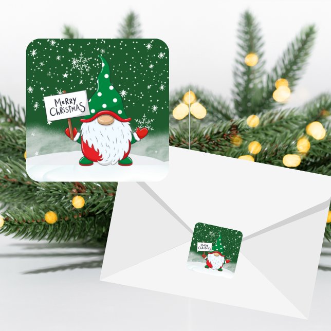 Christmas Gnome Envelope Seal (Creator Uploaded)