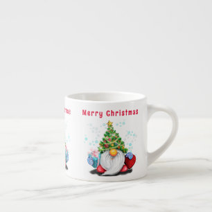 Christmas Gnome Espresso Cup
