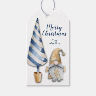 Christmas Gnome Holiday Gift Tags