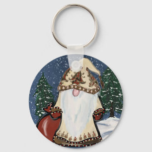 CHRISTMAS GNOME    KEYCHAIN