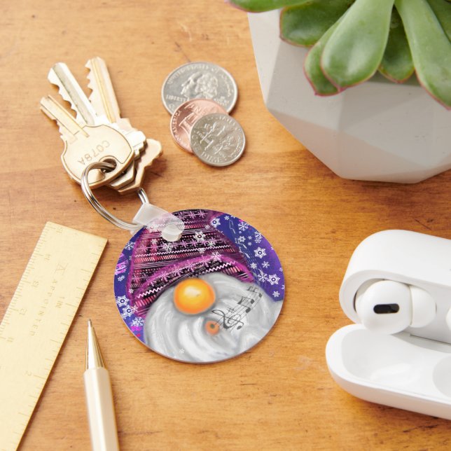 Christmas Gnome Keychain (Desk)