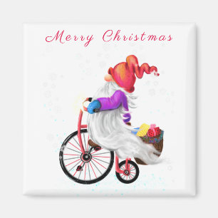Christmas Gnome Magnet