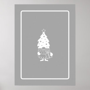 Christmas Gnome modern scandi decor 