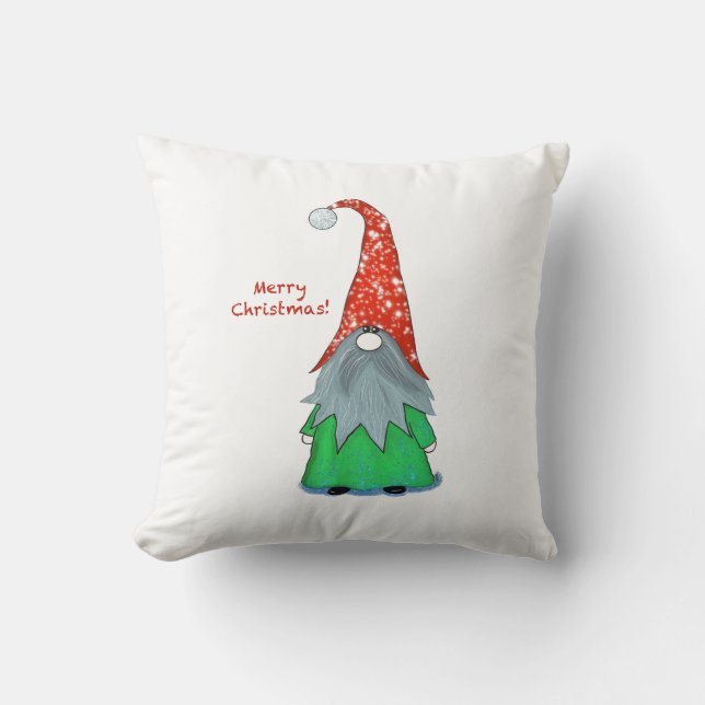 Christmas Gnome Pillow (Front)