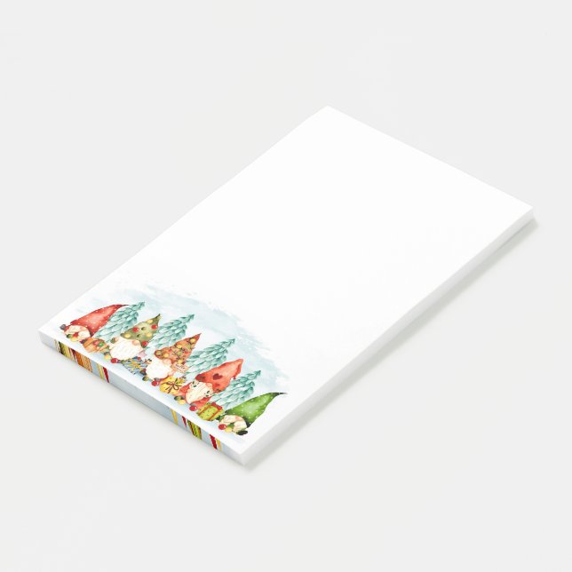 Christmas Gnome Post-it Notes (Angled)