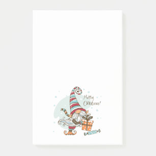 Christmas Gnome Post-it Notes