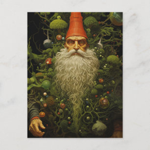 Christmas Gnome Postcard