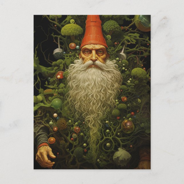 Christmas Gnome Postcard (Front)