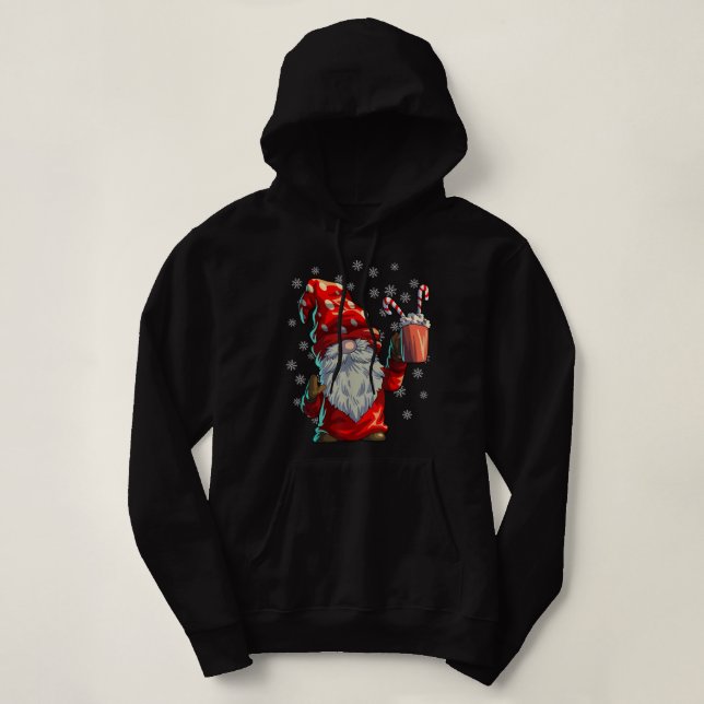 Christmas Gnome Shirt Men Women Buffalo Plaid Red  (Design Front)