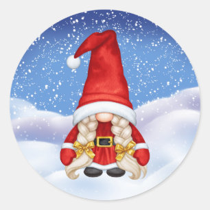 Christmas Gnome Sticker