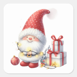 Christmas  Gnome Stickers