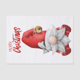 Christmas Gnome Tissue Paper