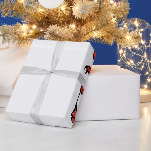 christmas gnome wrapping paper