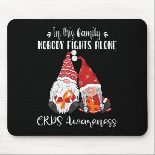Christmas Gnomes Crps Awareness Mouse Pad