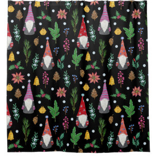 Christmas Gnomes: Festive Seamless Pattern