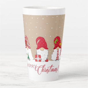 Christmas Gnomes Latte Mug
