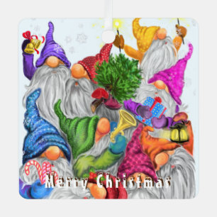Christmas Gnomes Ornament