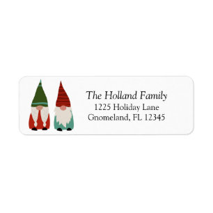 Christmas Gnomes return address