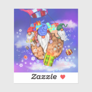 Christmas Gnomes Sticker