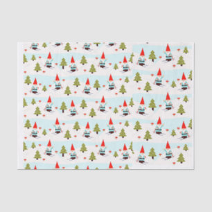 CHRISTMAS  GNOMES TISSUE PAPER