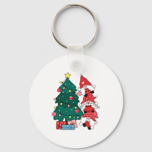 Christmas Gnomes Toddler Keychain