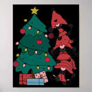 Christmas Gnomes Toddler T Shirt Poster