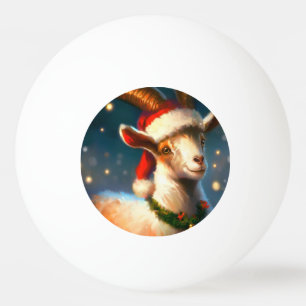 Christmas Goat (2) Ping Pong Ball