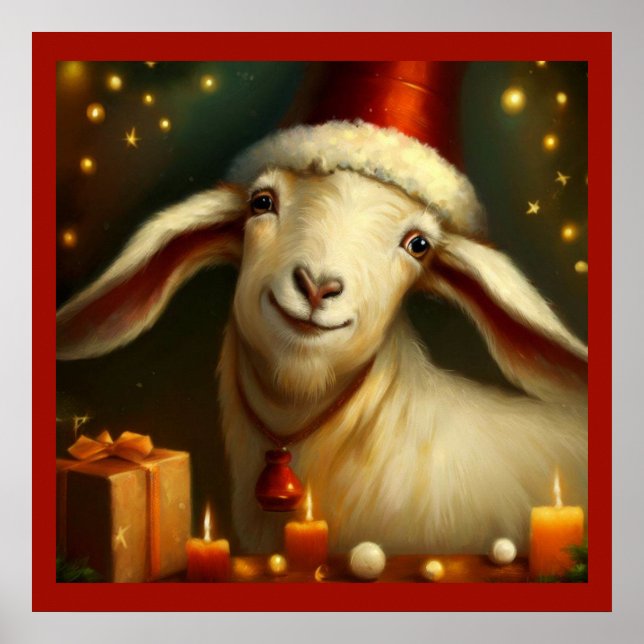 Christmas Goat 3 Poster (Front)