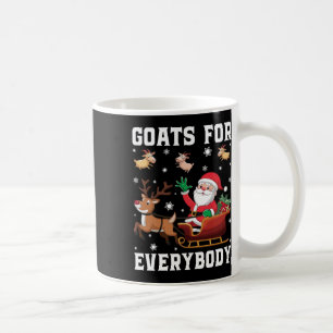 Christmas Goat Funny Goat For Everybody  Coffee Mug