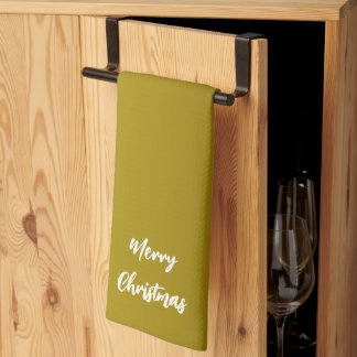 Christmas Gold Kitchen Towel