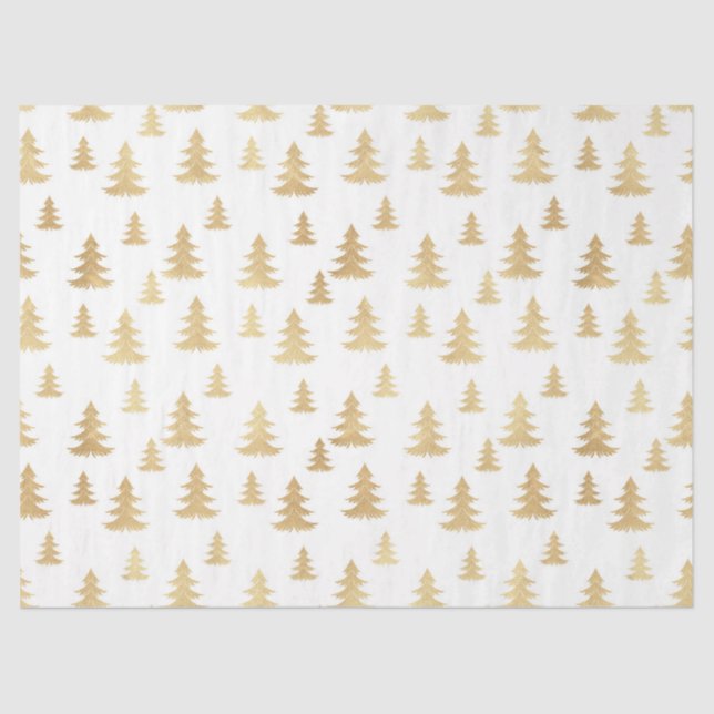 Christmas Gold Series Design 2 Tissue Paper (Front)