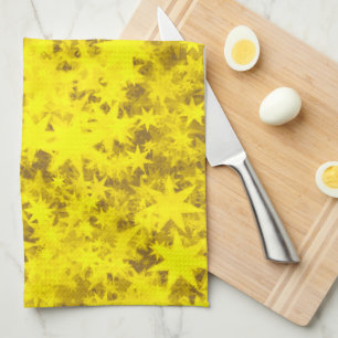 Christmas Golden Dusk Kitchen Towel