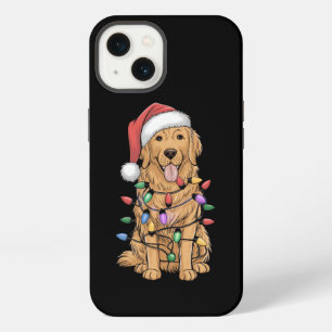 Christmas Golden Retriever Dog Lover Gift Mom Dad iPhone 13 Case