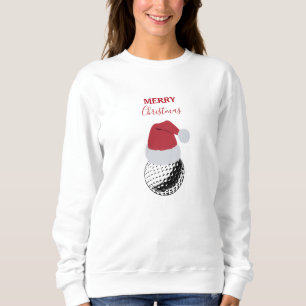 Christmas Golf Ball Sports Festive Sweatshirt